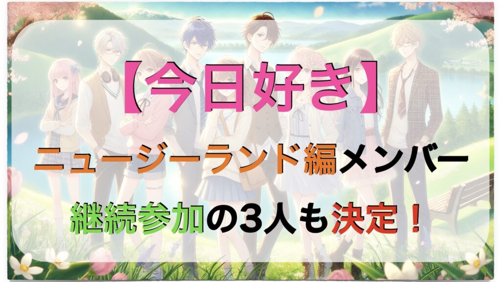 【今日好き】2025年4月から放送時間が変更に!最新スケジュールと注意点 | エンタメライク